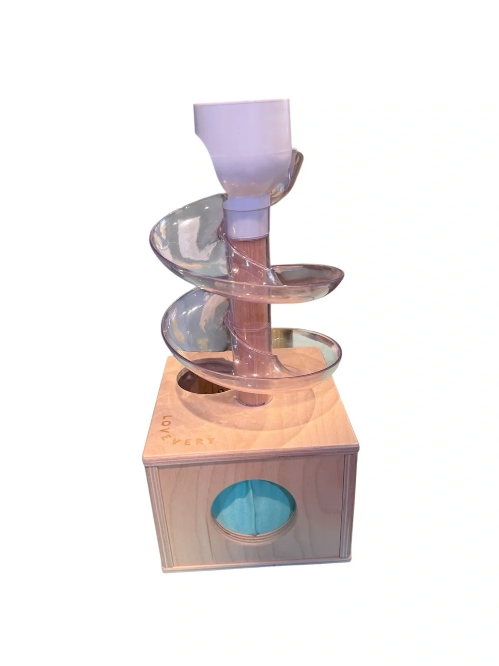 Lovevery Slide and Sleek Ball Run Wooden Montessori Toy
